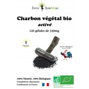 Charbon végétal activé Bio...